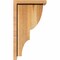 Ekena Millwork Ridgewood Rough Sawn Corbel w/Backplate, Western Red Cedar, 6"W x 10"D x 18"H COR06X10X18RID01RWR - alternate 2